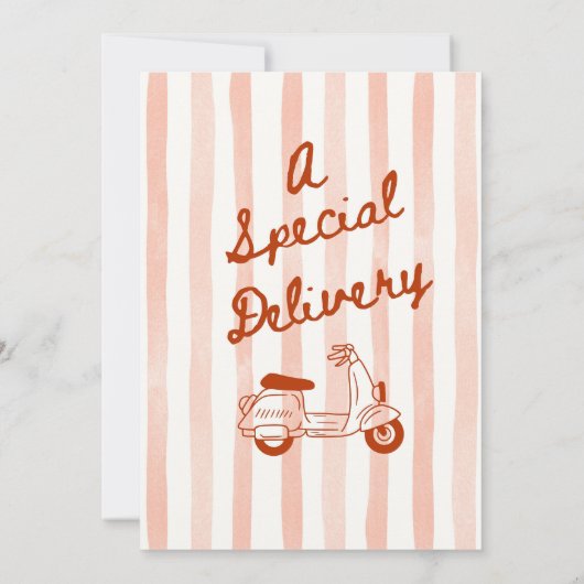 Would She Rather Baby Shower Game in Red (Achterkant)