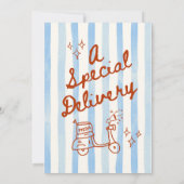 Would She Rather Baby Shower Game in Red Blue (Achterkant)