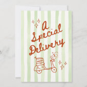 Would She Rather Baby Shower Game in Red Green (Achterkant)