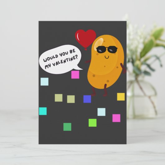 Would You Be My Valentine? Kaart (Staand voorkant)