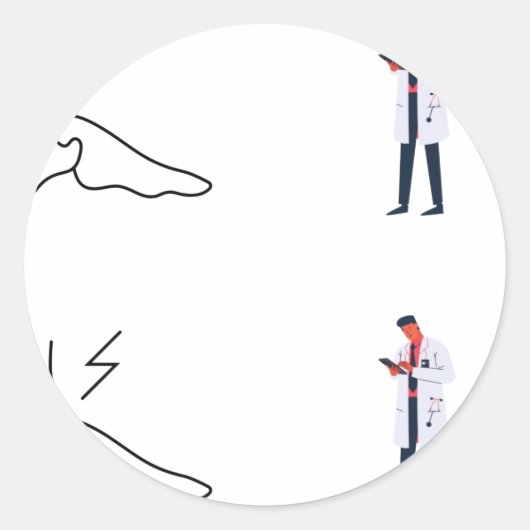 Wound Care Nurse Sticker Pack - Wound Care Nurse (Voorkant)