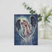 Wounded Angel Postcard Briefkaart (Staand voorkant)