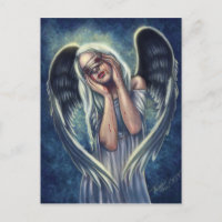 Wounded Angel Postcard