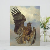 Wounded Eagle (door Rosa Bonheur) Kaart (Staand voorkant)