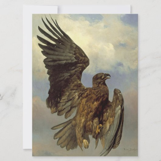 Wounded Eagle (door Rosa Bonheur) Kaart (Voorkant)
