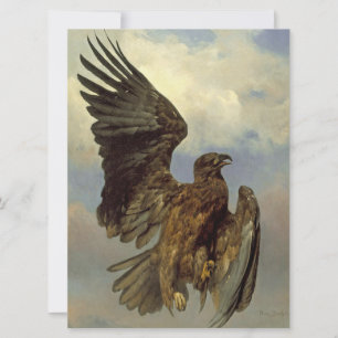 Wounded Eagle (door Rosa Bonheur) Kaart