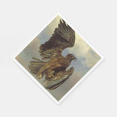 Wounded Eagle (door Rosa Bonheur) Servet (Hoek)