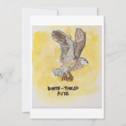 Wouwkaart met Witte Wouw Kaart (Voorkant)