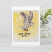 Wouwkaart met Witte Wouw Kaart (Staand voorkant)