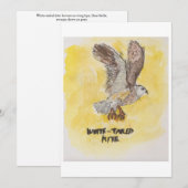 Wouwkaart met Witte Wouw Kaart (Voorkant / Achterkant)