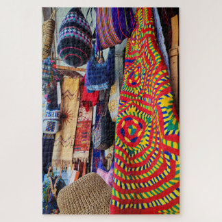 Woven Bags Close-Up Legpuzzel