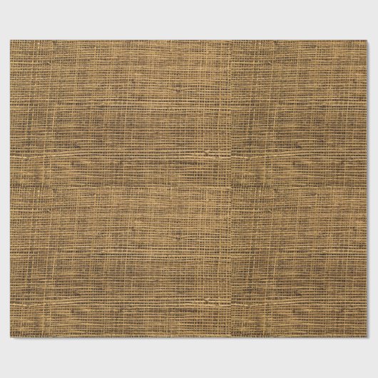 Woven Bamboo Pattern Cadeaupapier (Vlak)