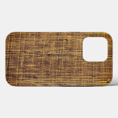 Woven Bamboo Pattern Case-Mate iPhone Case (Achterkant (horizontaal))