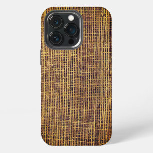 Woven Bamboo Pattern iPhone 13 Pro Hoesje