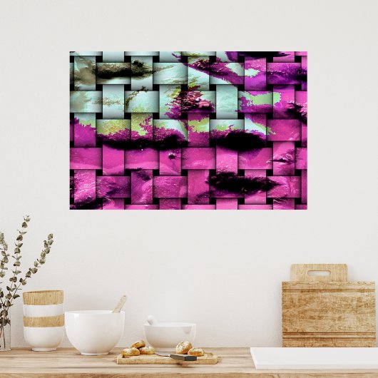 WOVEN BEACH POSTER (Keuken)