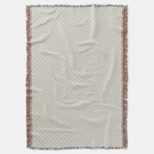 Woven blanket displayed in two orientations deken (Voorkant Verticaal)