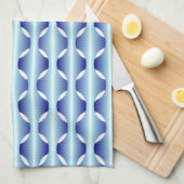 Woven Blues Kitchen Towel Theedoek (Quarter Fold)