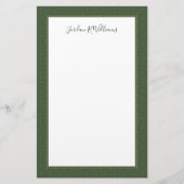 Woven Celtic Knot Pattern Briefpapier (Voorkant)