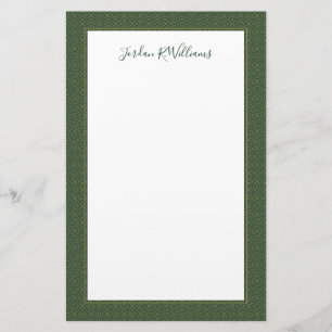 Woven Celtic Knot Pattern Briefpapier