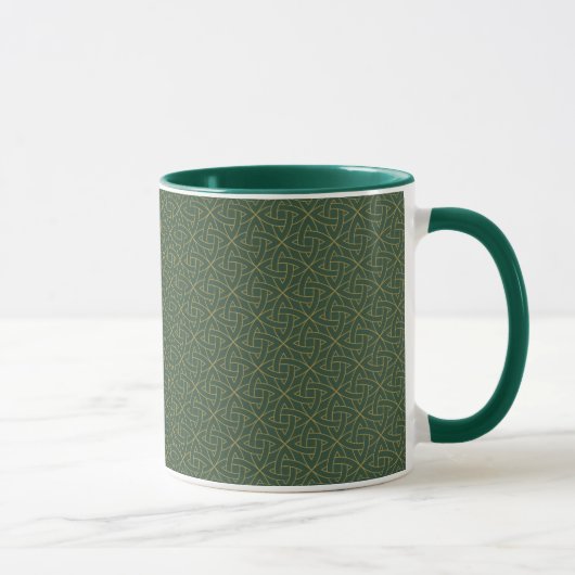 Woven Celtic Knot Pattern Mok (Rechts)