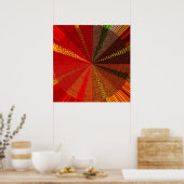 Woven Circle Poster (Keuken)