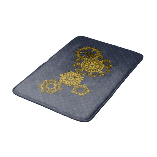 Woven Clockwork Bath Mat (Gekanteld)