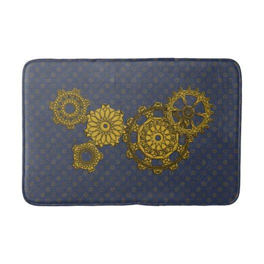 Woven Clockwork Bath Mat (Voorkant)