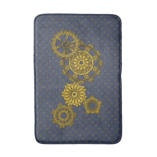 Woven Clockwork Bath Mat (Voorkant Verticaal)