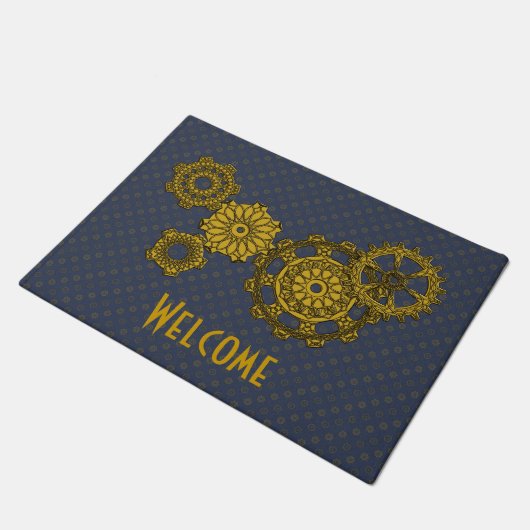 Woven Clockwork Doormat Deurmat (Schuin)