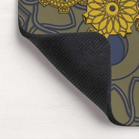Woven Clockwork Mousepad Muismat (Hoek)
