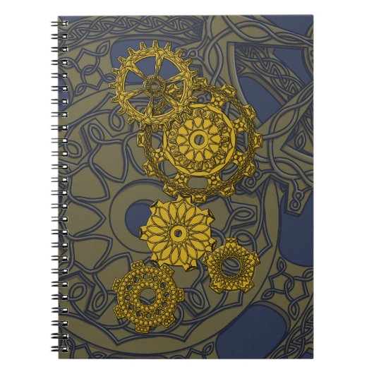 Woven Clockwork Notitieboek (Voorkant)