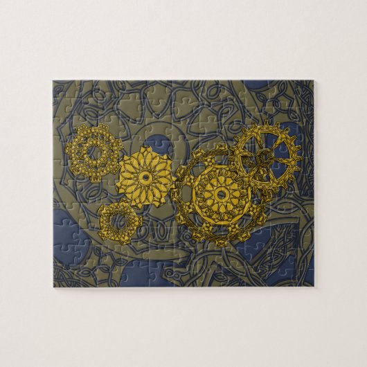 Woven Clockwork Puzzle Legpuzzel (Horizontaal)