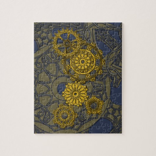 Woven Clockwork Puzzle Legpuzzel (Verticaal)