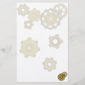 Woven Clockwork Stationery Briefpapier (Voorkant)