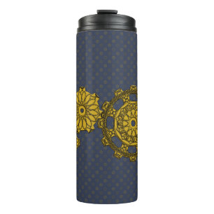Woven Clockwork Thermal Tumbler Thermosbeker