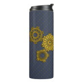 Woven Clockwork Thermal Tumbler Thermosbeker (Gedraaid links)