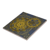Woven Clockwork Tile Tegeltje (Zijkant)