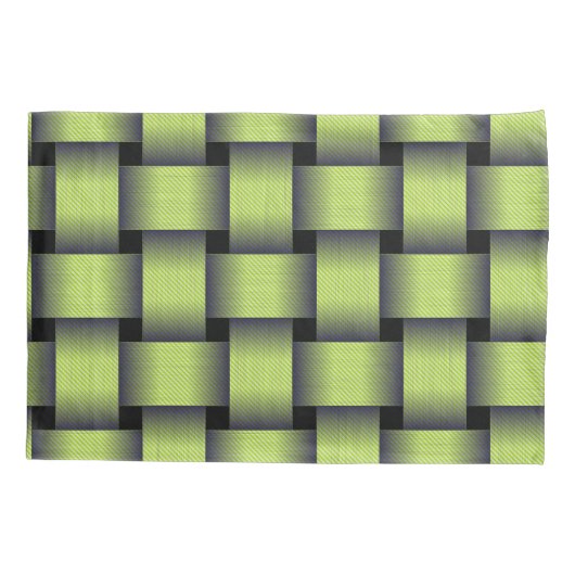 Woven Greenery Kussensloop (Achterkant-Links)