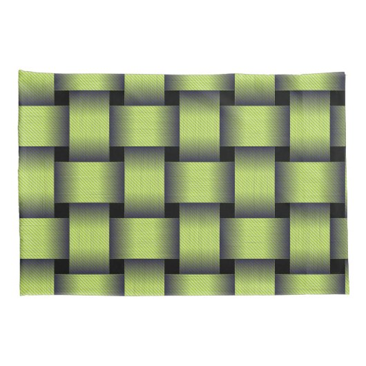 Woven Greenery Kussensloop (Achterkant-Rechts)