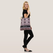 Woven Mandalas Tote Bag (Op model)