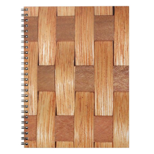Woven mandje notitieboek (Voorkant)
