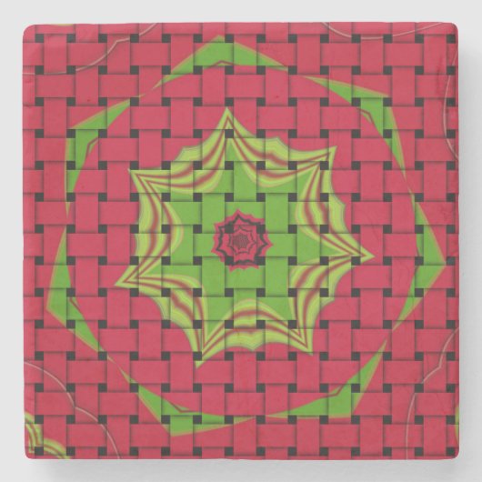 Woven Marble Stone Onderzetters (Voorkant)