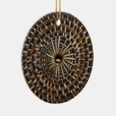 Woven Mat Keramisch Ornament (Rechts)