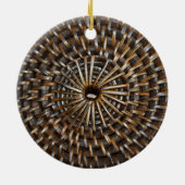 Woven Mat Keramisch Ornament (Achterkant)