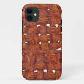 Woven Mat of Bacon Hoesje-Mate iPhone Case (Achterkant)