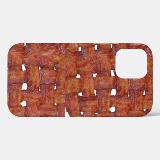 Woven Mat van Bacon Case-Mate iPhone Case (Achterkant (horizontaal))