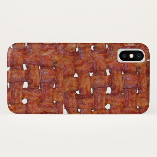 Woven Mat van Bacon Case-Mate iPhone Case (Achterkant (horizontaal))