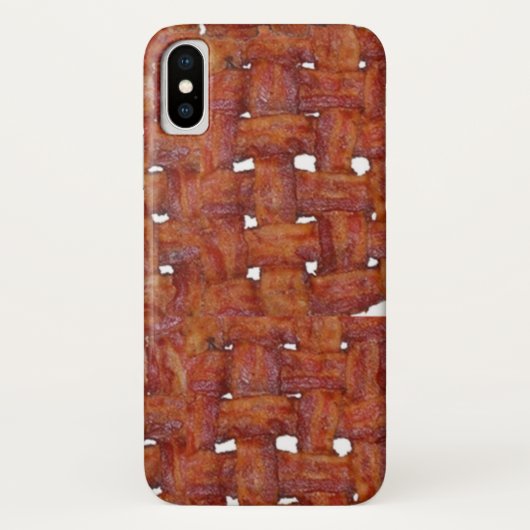Woven Mat van Bacon Case-Mate iPhone Case (Achterkant)