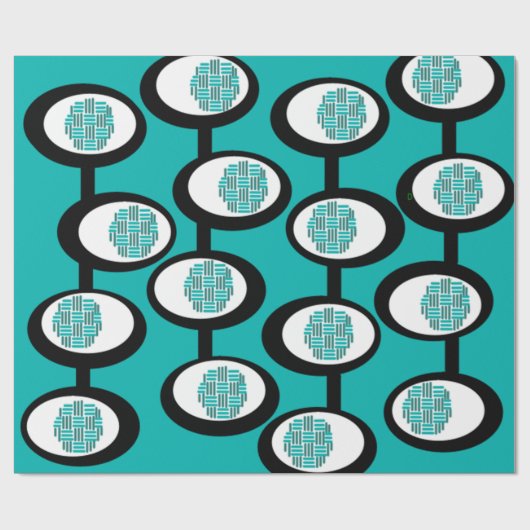 Woven Ovals Cadeaupapier (Vlak)