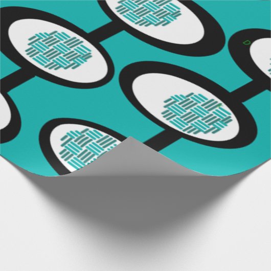 Woven Ovals Cadeaupapier (Hoek)